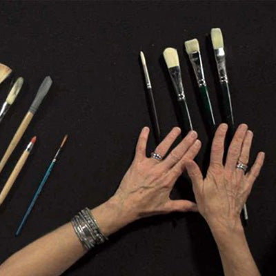 Four Basic Brushes Every Oil Painter Should Have