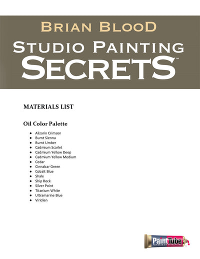 Brian Blood: Studio Painting Secrets