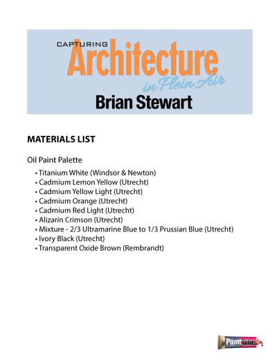 Brian Stewart: Capturing Architecture in Plein Air