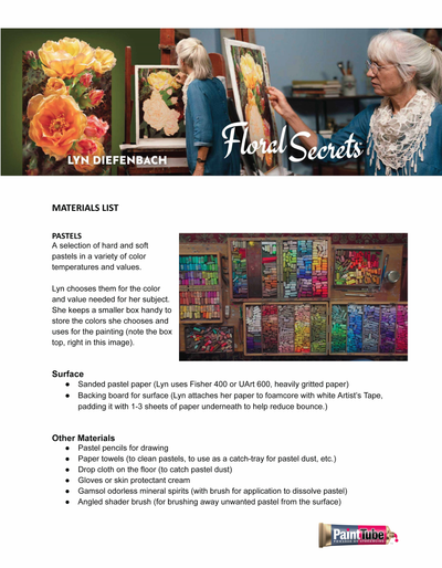 Lyn Diefenbach: Floral Secrets - A Step-by-Step Guide to Painting Luminous, Lifelike Flowers in Pastel