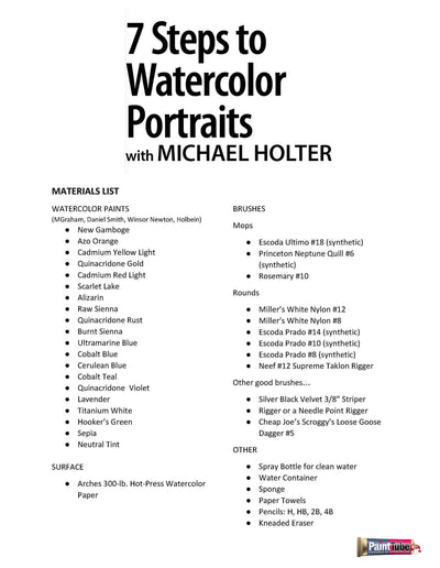 Watercolor Beginner Bundle