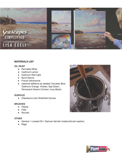 Lisa Egeli: Seascapes Simplified - Painting with Marine Master Lisa Egeli
