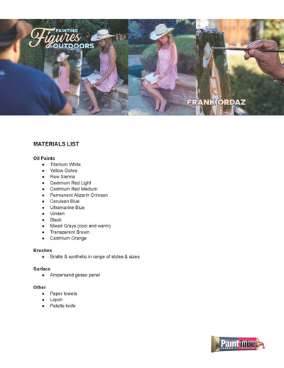 Frank Ordaz: Painting Figures Outdoors