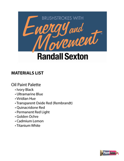 Randall Sexton: Brushstrokes with Energy and Movement