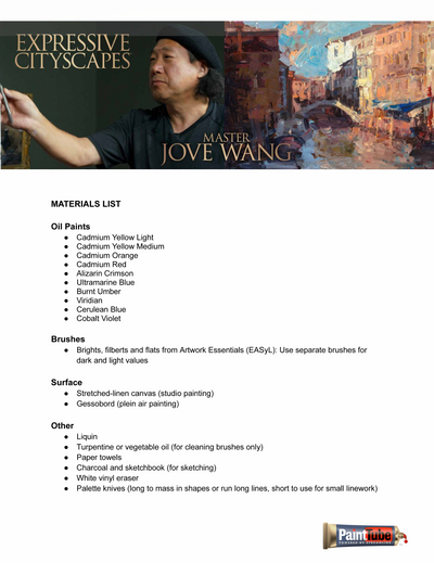 Jove Wang: Expressive Cityscapes
