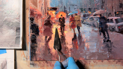 Michele Byrne: Palette Knife Cityscapes