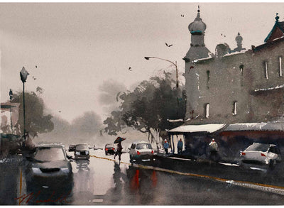 Dan Marshall: Cityscapes in Watercolor